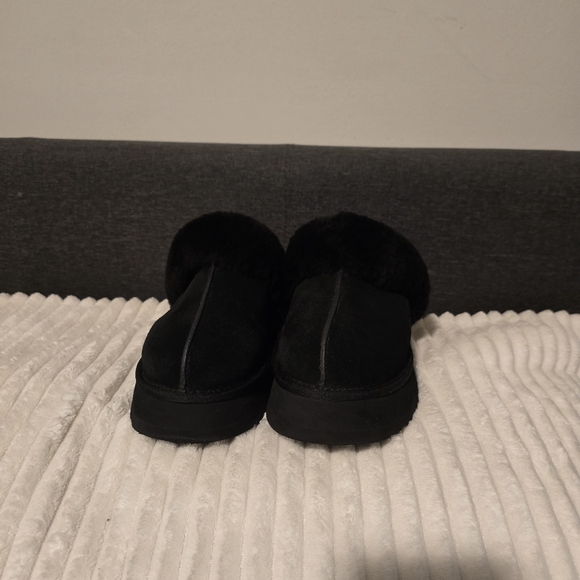 UGG Disquette Slippers Black Size 7 - Picture 5 of 11